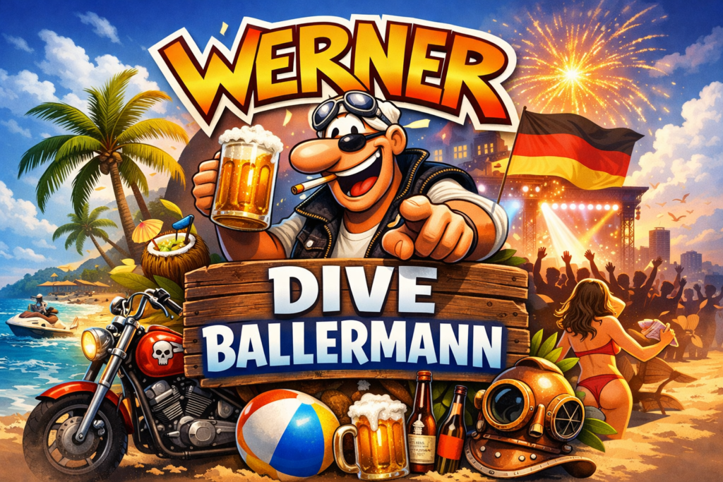 Werner Dive Ballermann – Der Kult, die Party und die Legende hinter dem Phänomen