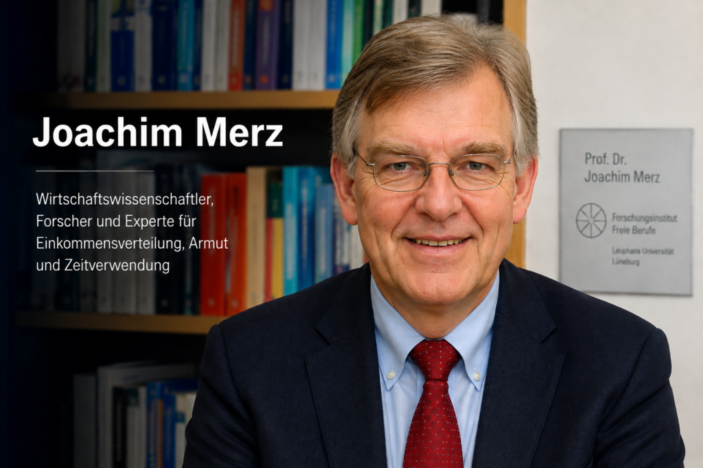 Joachim Merz – Leben, Karriere und wissenschaftliches Wirken